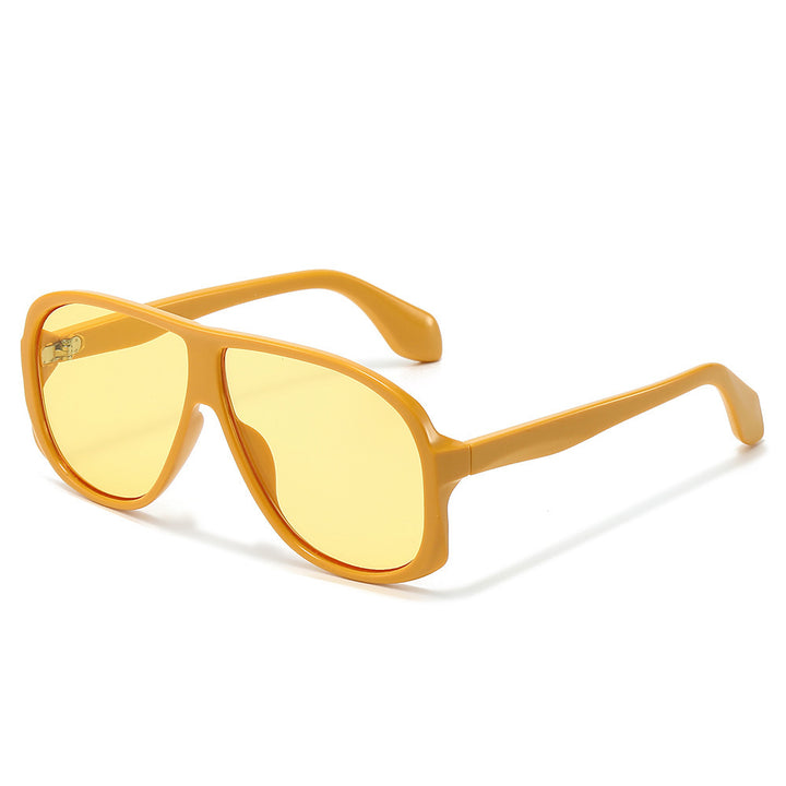 Stylish Oversized Shield Sunglasses Bowlift