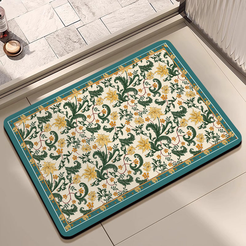 Charming Decorative Bath Mat Bowlift