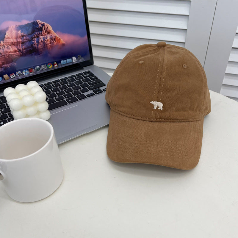 Women's Casual Cotton Embroidered Baseball Cap Bowlift