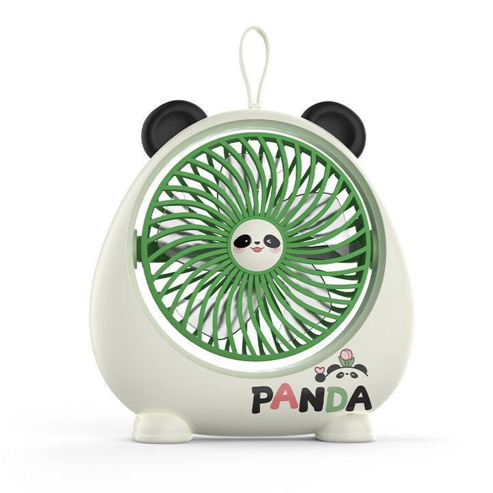Ladies Portable Hand Fan in Panda Design Bowlift