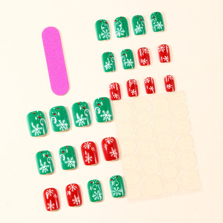 Festive Holiday-Themed Nail Art Extensions Bowlift 1789713261