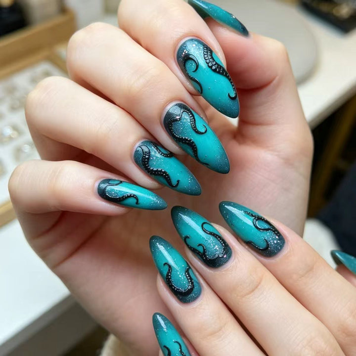Artistic Gel Nail Art Design Bowlift