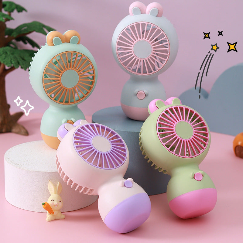 Ladies Portable Handheld Fan in Animal Design Bowlift