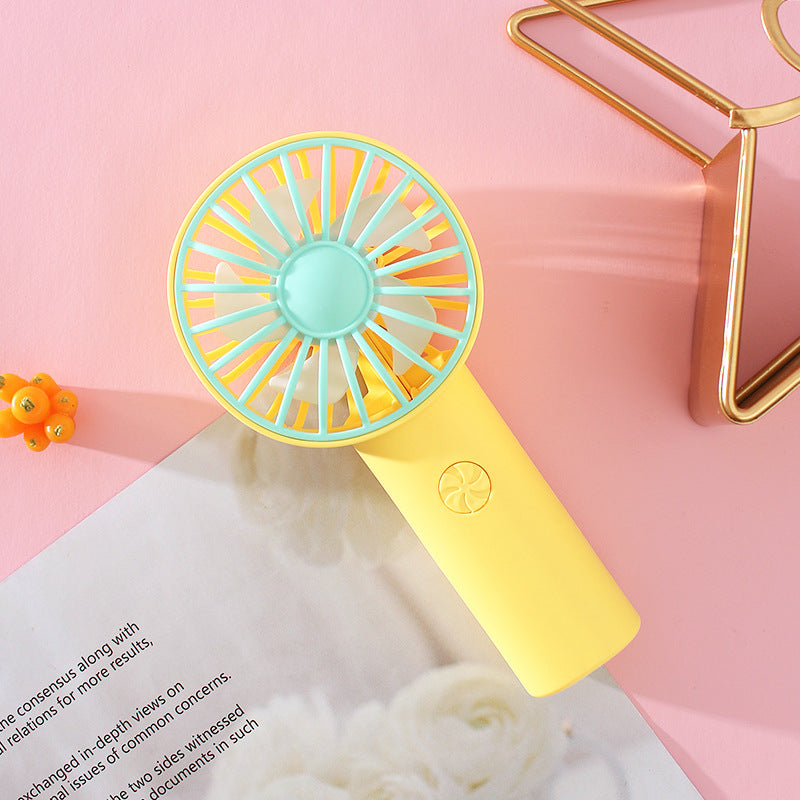 Ladies Portable Cool Fan with Ergonomic Handle Bowlift