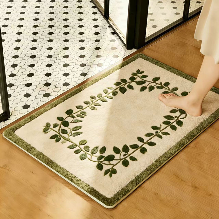 Luxurious Plush Bath Mat Bowlift