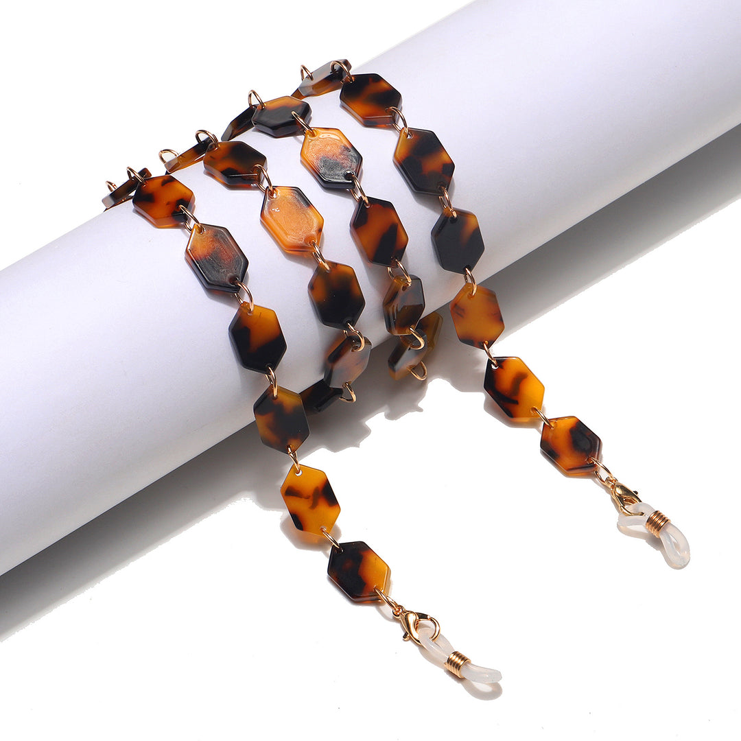 Geometric Eyewear Chain Bowlift