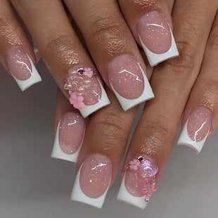 Trendy Ombre Nail Extensions Bowlift