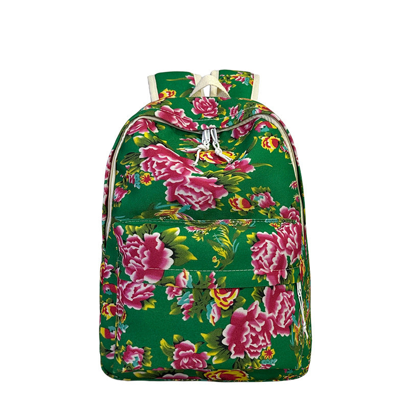 Floral Patterned Everyday Backpack Bowlift