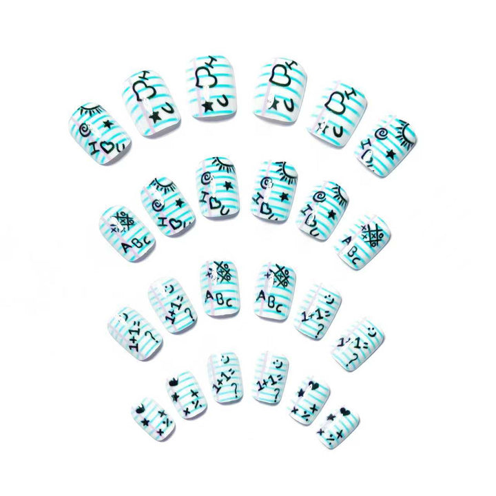 Creative Nail Art in School Theme Bowlift