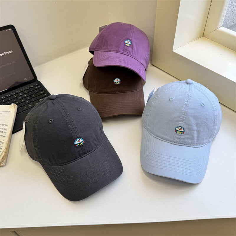 Women's Embroidered Cotton Dad Hat Bowlift
