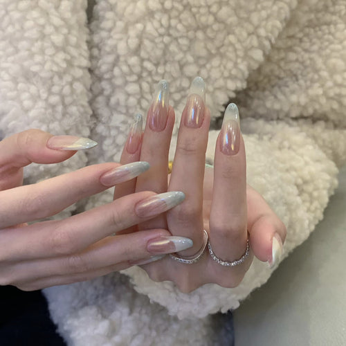 Artificial nails with holographic effect Bowlift