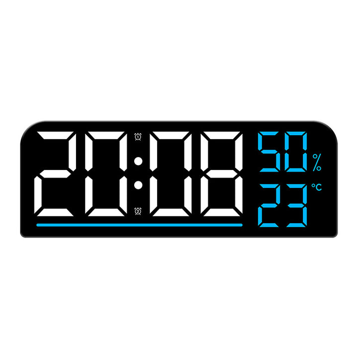Digital alarm clock with hygrometer and temperature display Bowlift