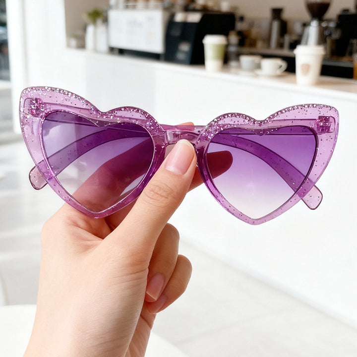 Vintage Heart-Frame Sunglasses Bowlift