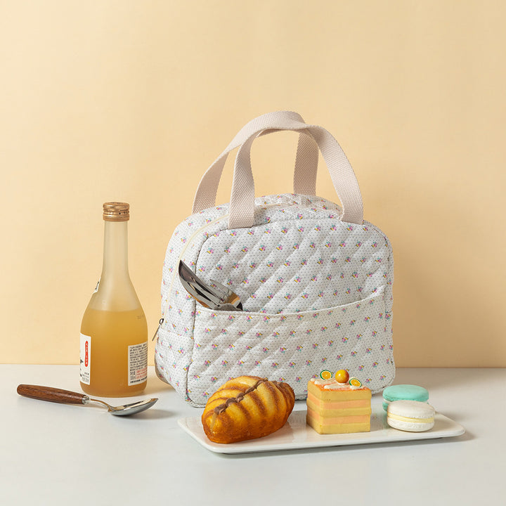 Floral Print Insulated Lunch Bag Bowlift
