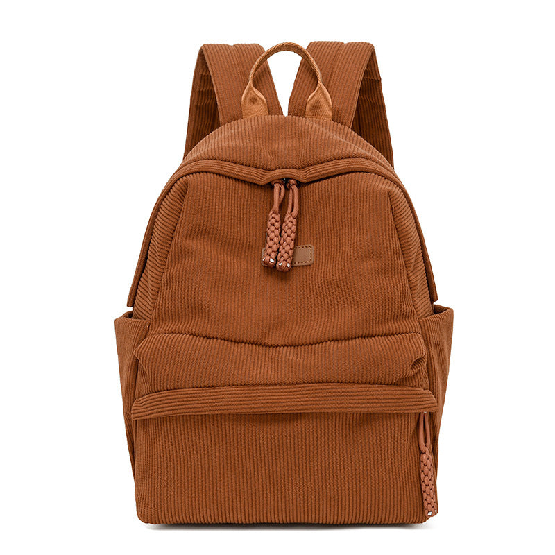 Textured Corduroy Daypack Bowlift