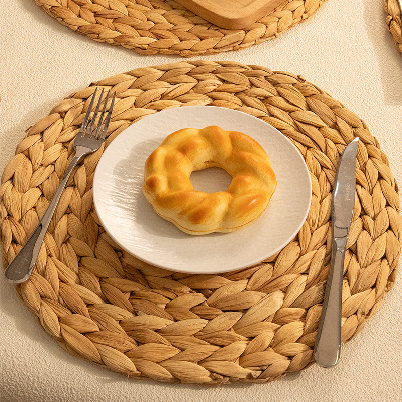 Round Woven Placemats Bowlift
