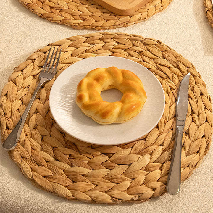 Round Woven Placemats Bowlift