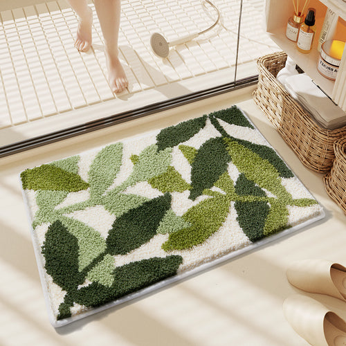 Decorative Flower Bath Mat Bowlift