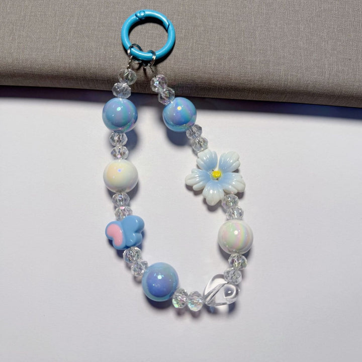 Beaded Charm Keychain Bowlift
