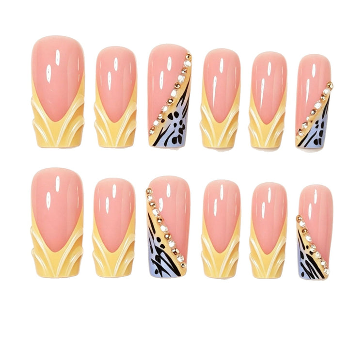 Glamorous Stiletto Press-On Nail Art Set Bowlift