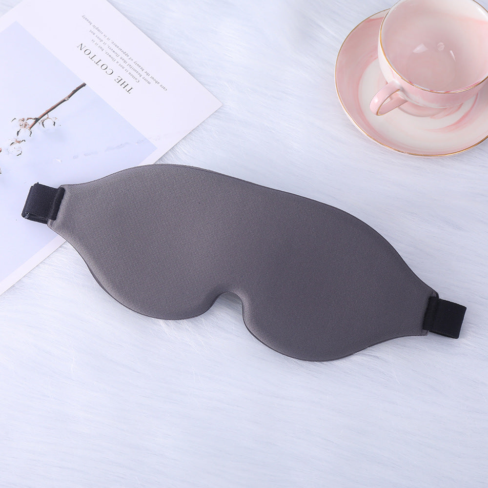 Unisex nan ergonomic 3D sleep mask with contoured eye cavities and adjustable comfort band Bowlift