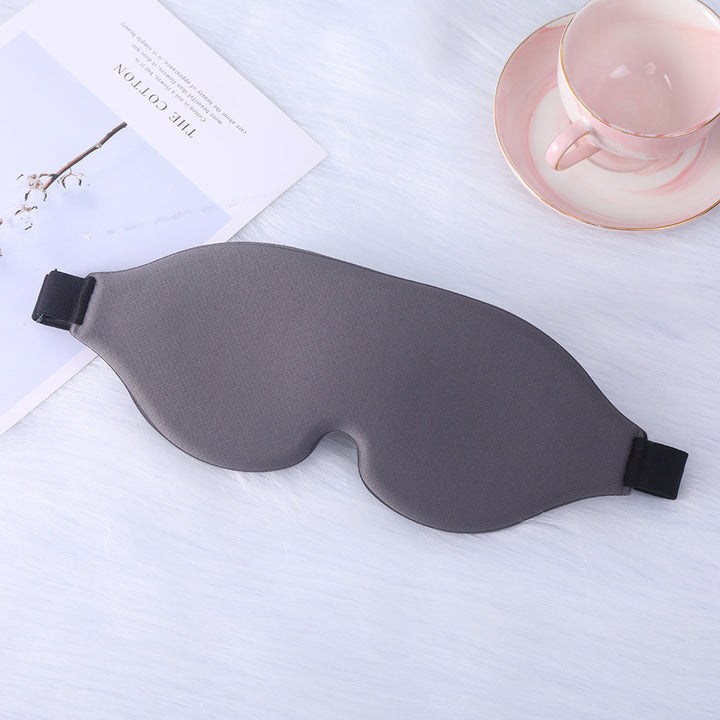 Unisex nan ergonomic 3D sleep mask with contoured eye cavities and adjustable comfort band Bowlift