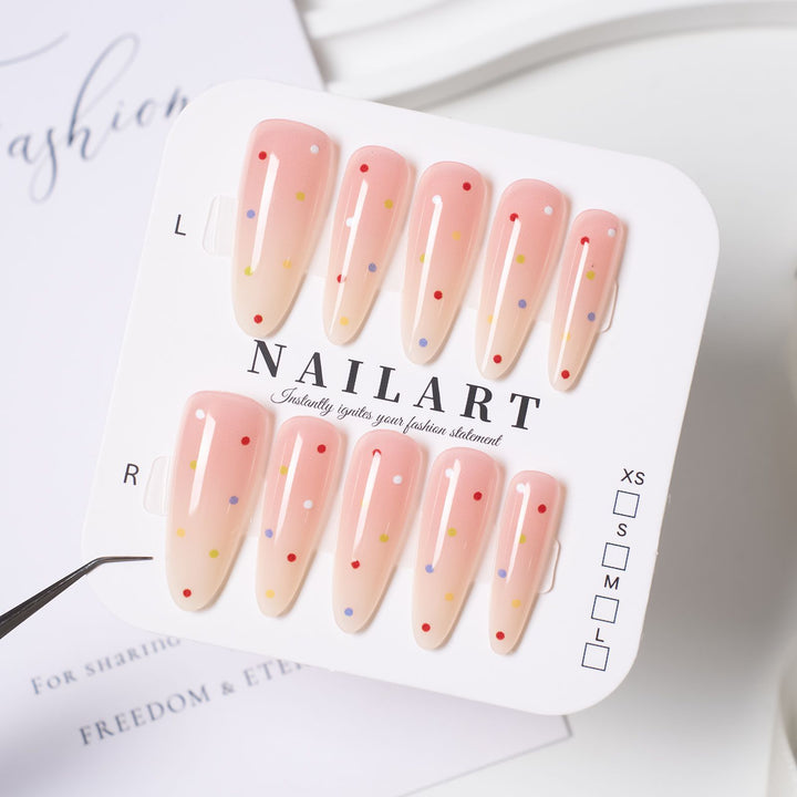 Creative Thematic Press-On Nail Set Bowlift