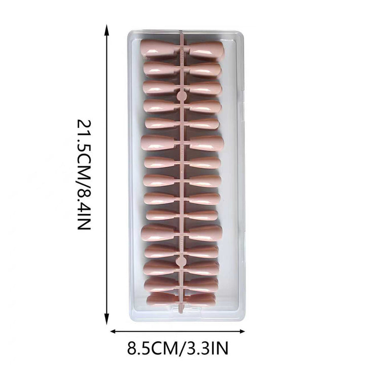Elegant Long Press-On Nail Extensions Bowlift