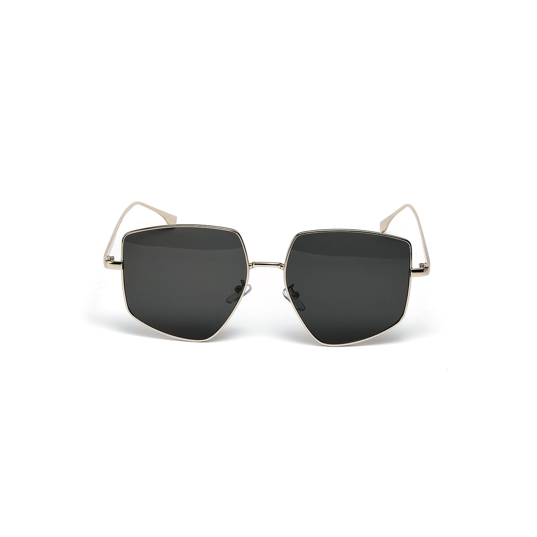 Women's square sunglasses with elegant metal frame Bowlift