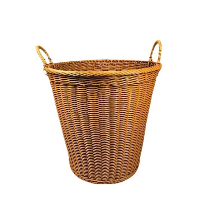 Large Decorative Woven Storage Bin Bowlift
