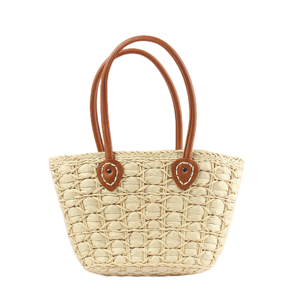 Braided Straw Bag Bowlift