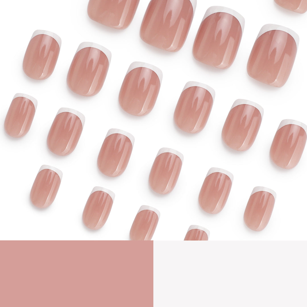 Artful French Manicure Nail Art Bowlift