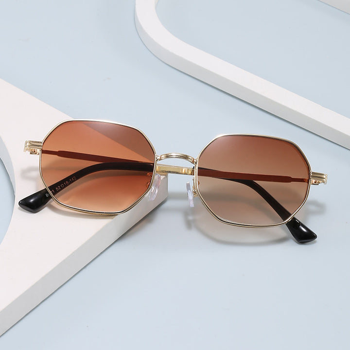 Elegant Octagonal Sunglasses Bowlift