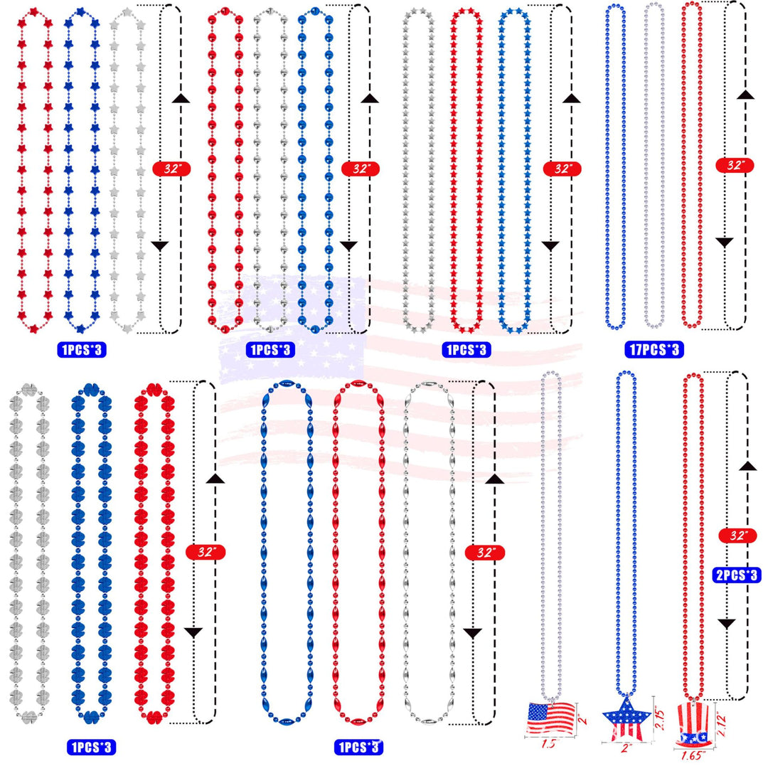 Unisex nano garland made of metallic bead chains for party decoration and craft projects Bowlift
