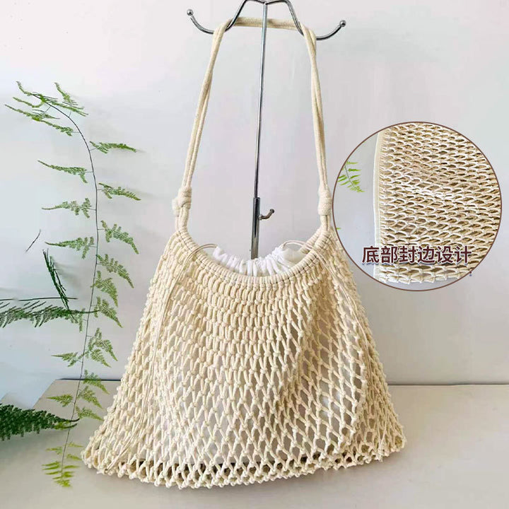 Mesh tote bag with soft handle Bowlift