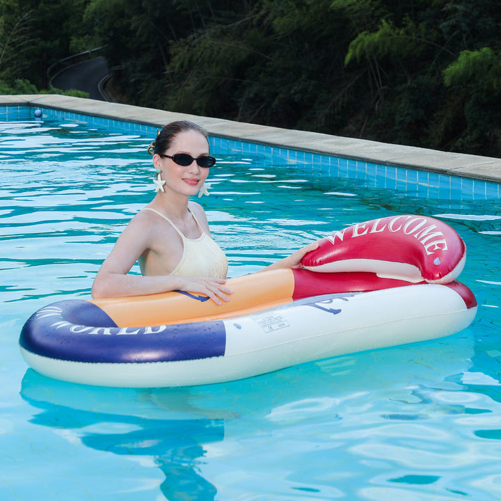 Women's Inflatable Comfort Lounge with Maritime Design Bowlift