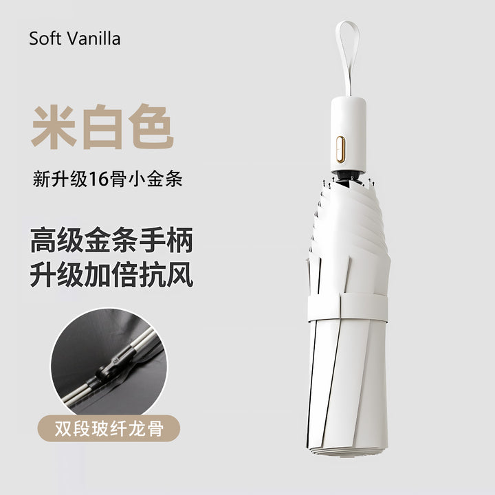Ladies compact and handy folding umbrella Bowlift