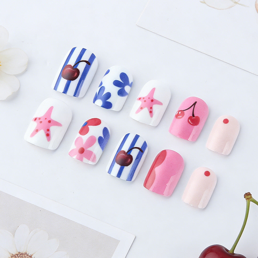 Creative Cherry Blossom Nail Art Bowlift