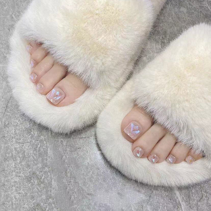 Decorative Crystal-Embellished Press-On Nails Bowlift