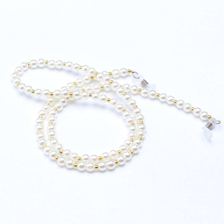 Elegant Pearl Eyewear Chain Bowlift