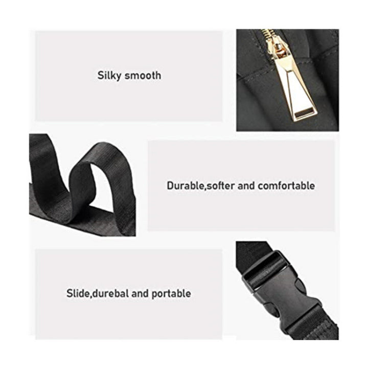 Fashionable hip bag with multiple compartments Bowlift