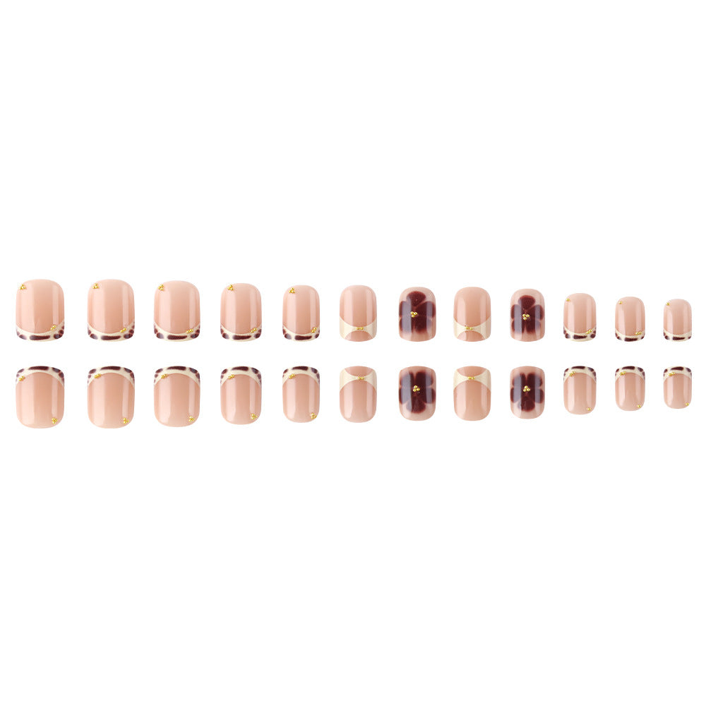 Elegant French Tip Press-On Nails Collection Bowlift