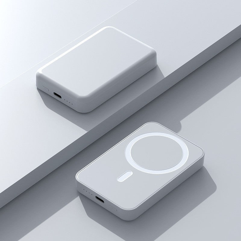 Portable induction power bank with integrated cable management Bowlift