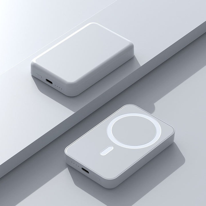 Portable induction power bank with integrated cable management Bowlift