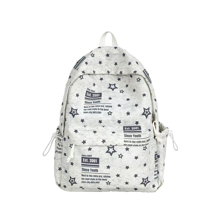Star Patterned Urban Backpack Bowlift