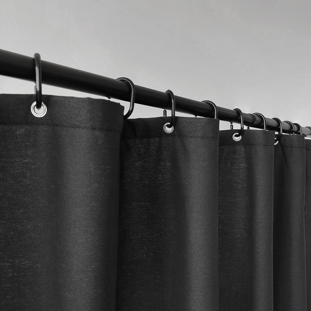 Geometric Fringe Shower Curtain Bowlift