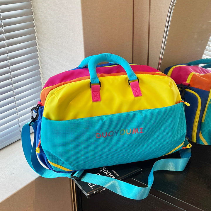 Colorful Travel Duffel Bowlift