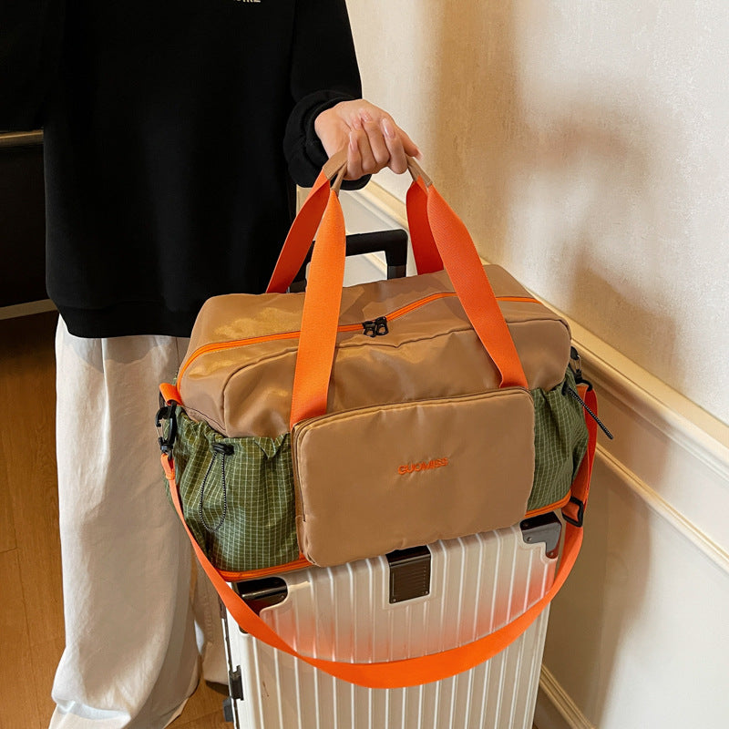 Versatile Sports Duffel Bag with Multiple Compartments Bowlift