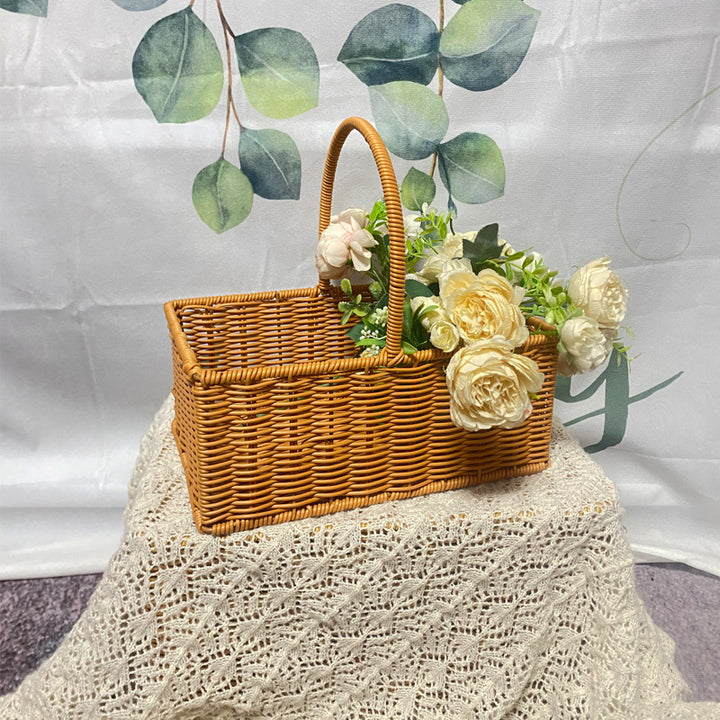 Unisex basket made of woven material Bowlift