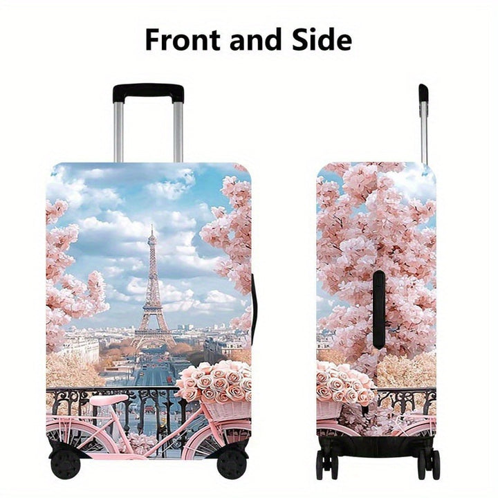 Artistic Illustrated Hard Shell Luggage Bowlift